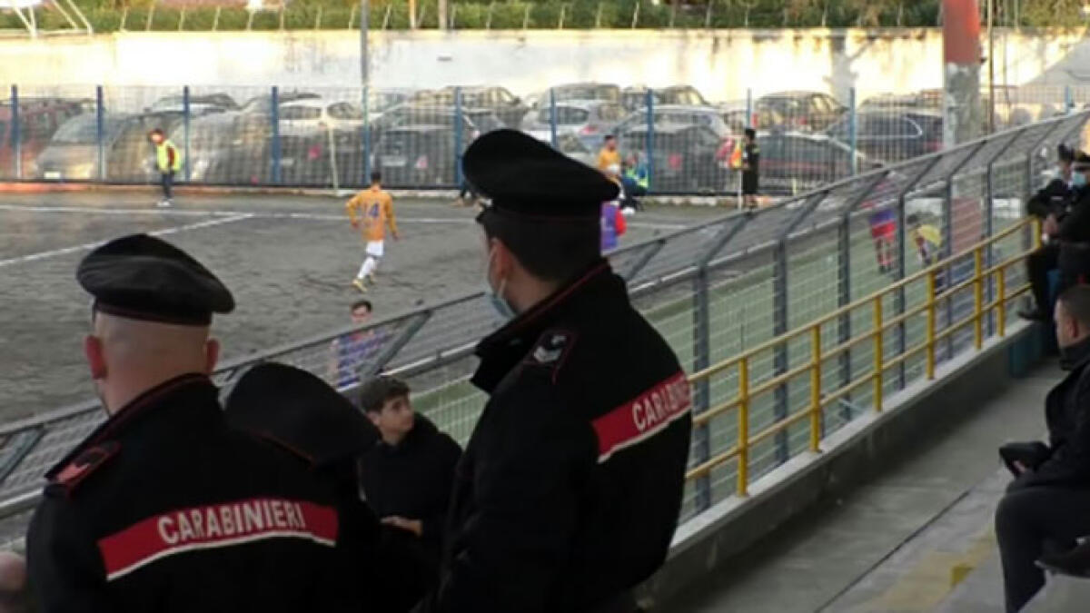 Cinque colpi d'arma da fuoco contro lo stadio di San Marzano sul Sarno - 