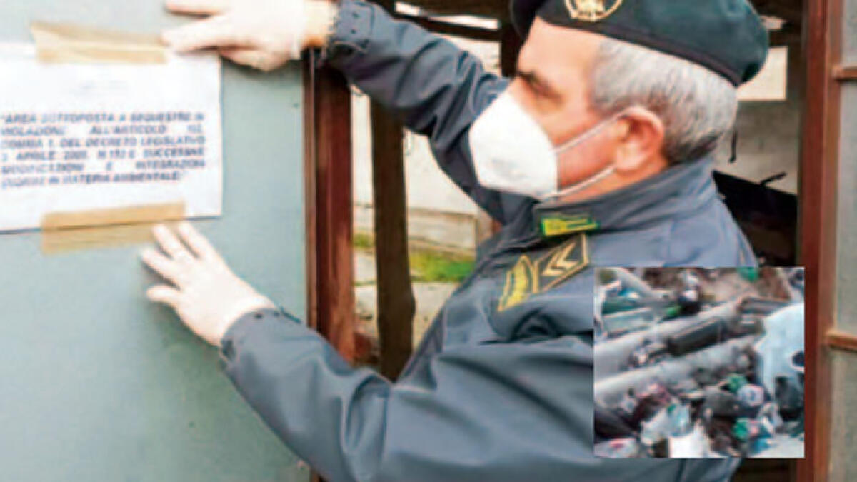 Scoperto amianto nelle profondità di un vasto terreno agricolo - 