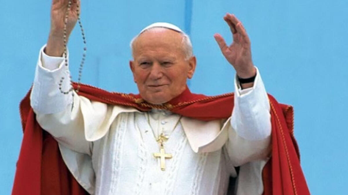 Pompei ospita una reliquia di Giovanni Paolo II - 