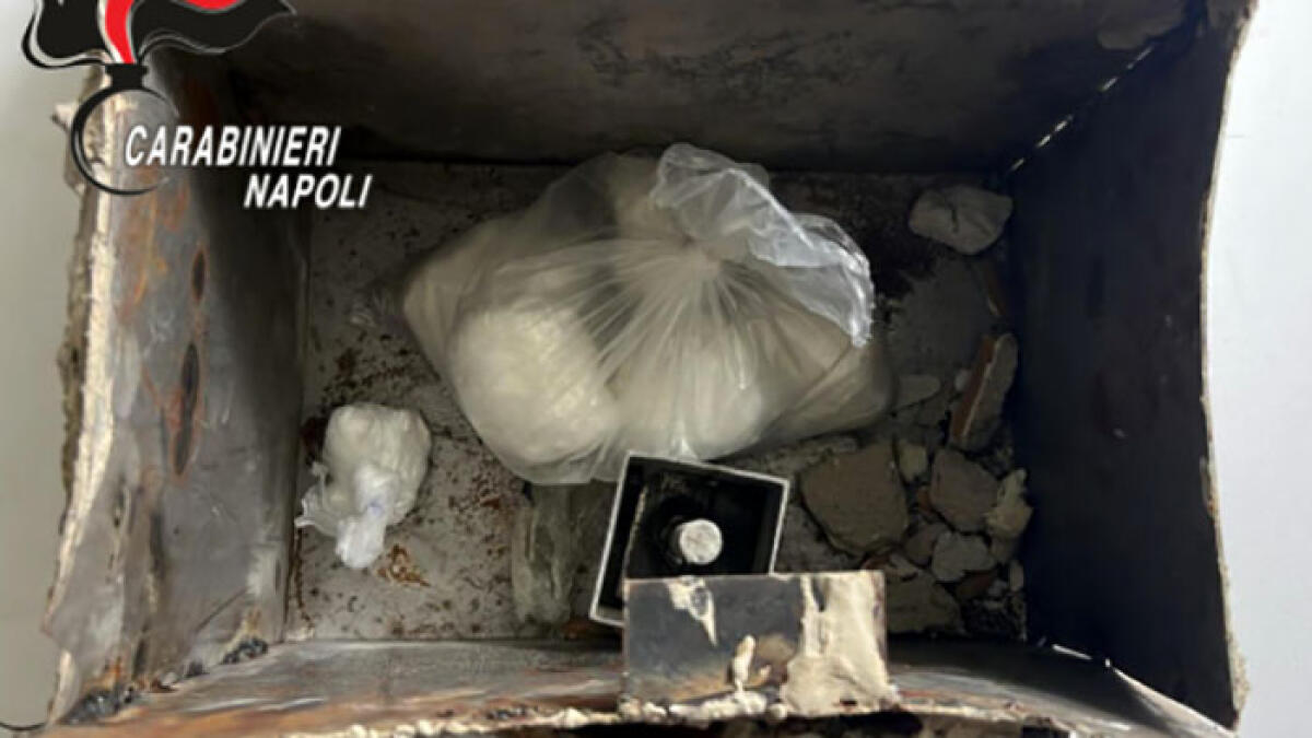 Trovata droga murata nelle pareti - 