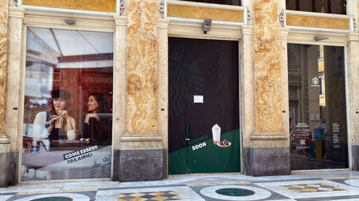 Starbucks Napoli, inaugurazione tra pochi giorni - 