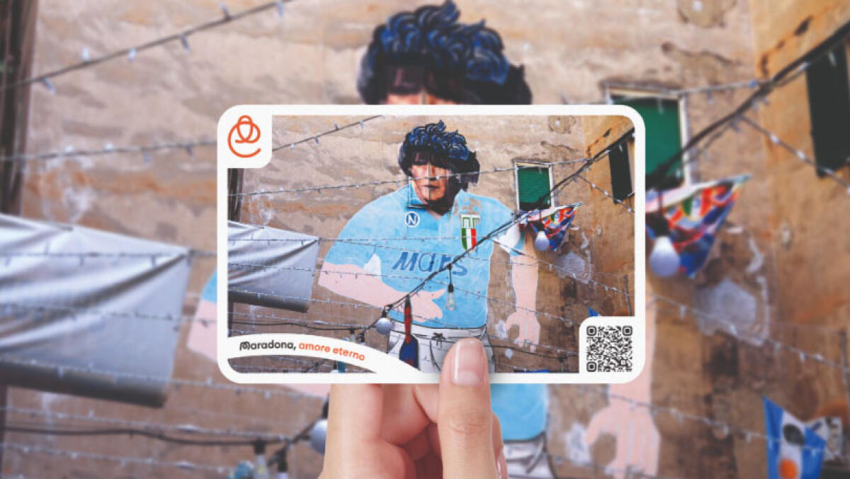 La calamita souvenir a Napoli diventa con foto ricordo - 