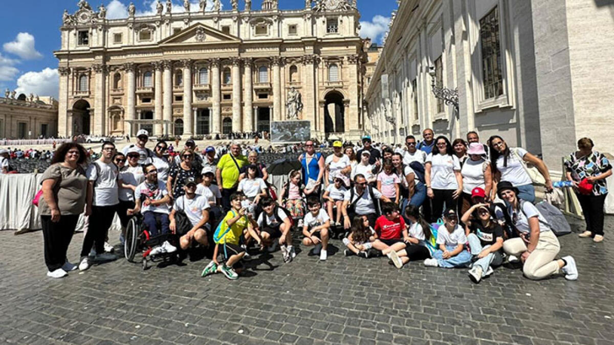 La Gabry Dance di Poggiomarino ricevuta da Papa Francesco - 