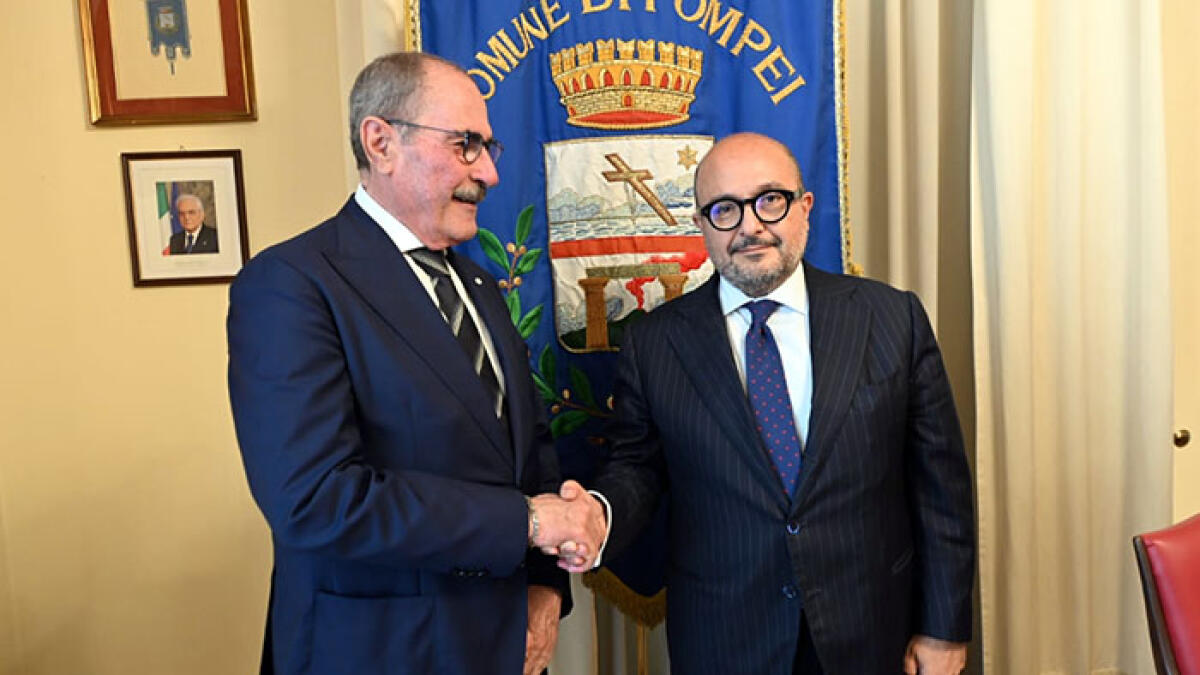 G7, Sangiuliano incontra il sindaco Pompei per organizzazione evento - 