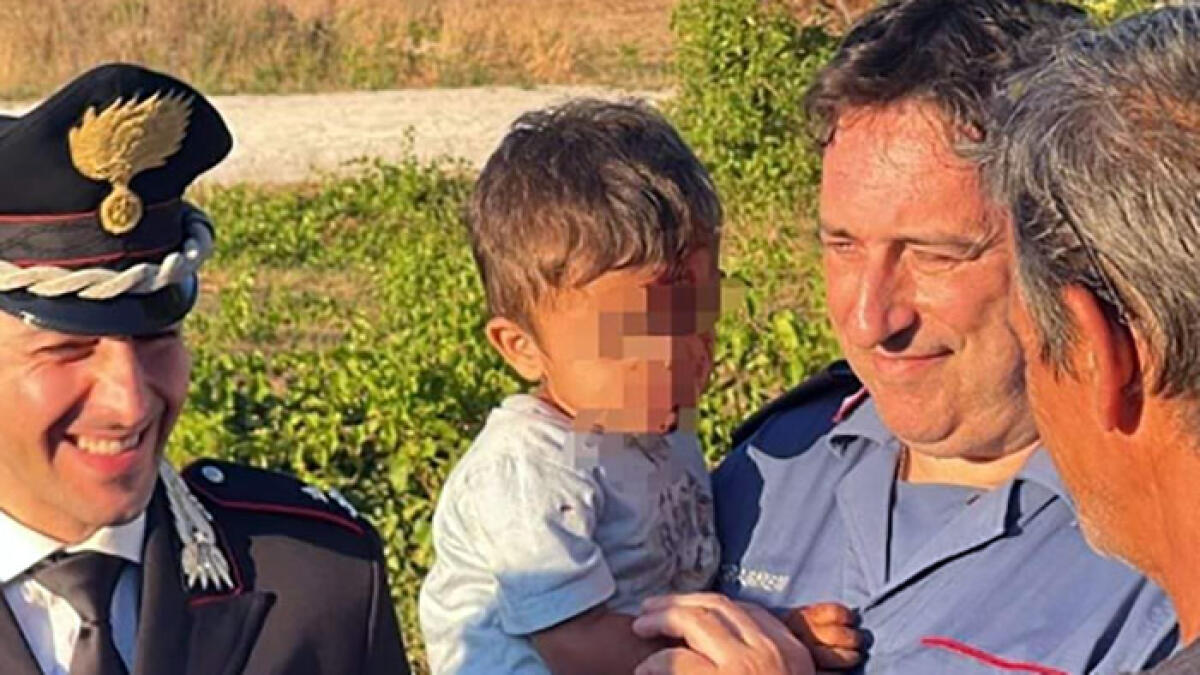 Ritrovato il piccolo Domenico - 