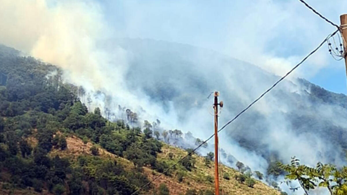 Nuovo incendio sul Vesuvio: è il secondo in due giorni - 