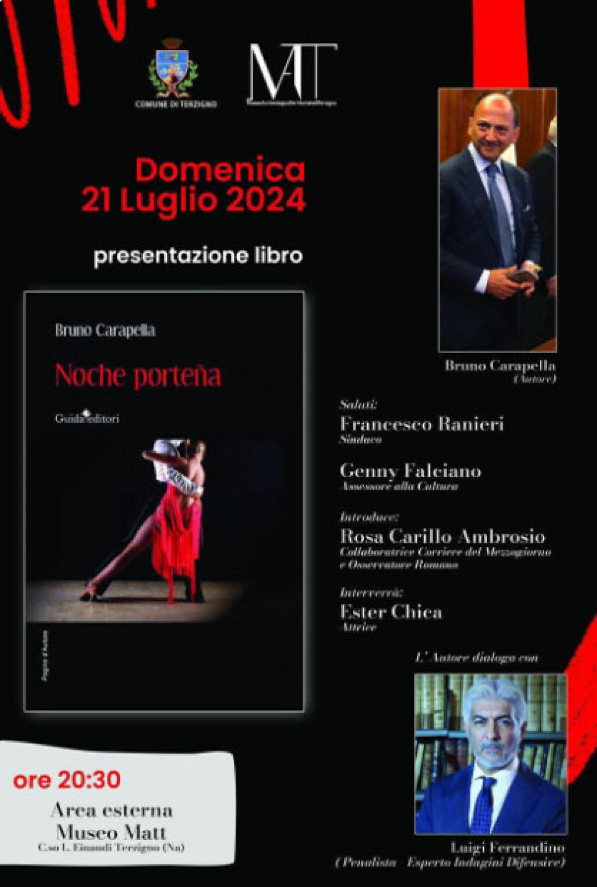 Noche portena, presentazione a Terzigno - 