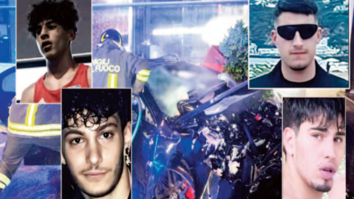 In un video l'incidente che ha spento la vita dei quattro 20enni - 