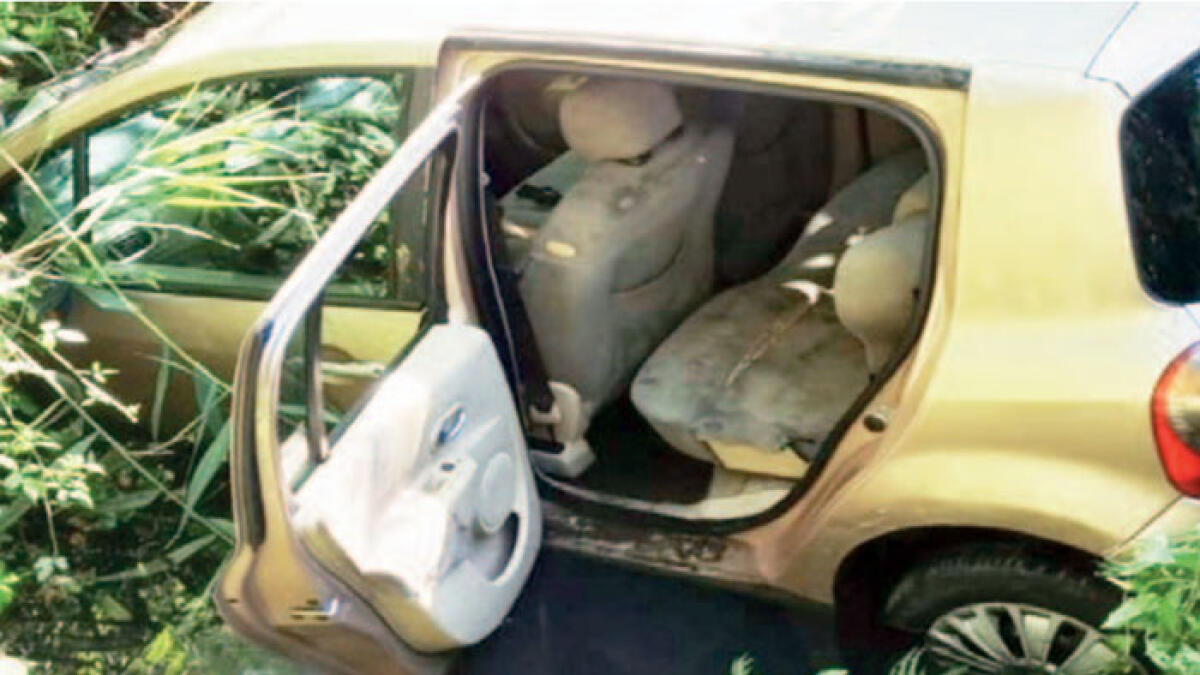 Auto finisce nel fiume - 