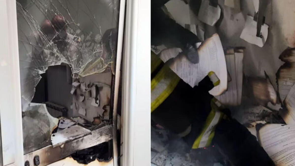 Incendio all'ospedale Cardarelli - 