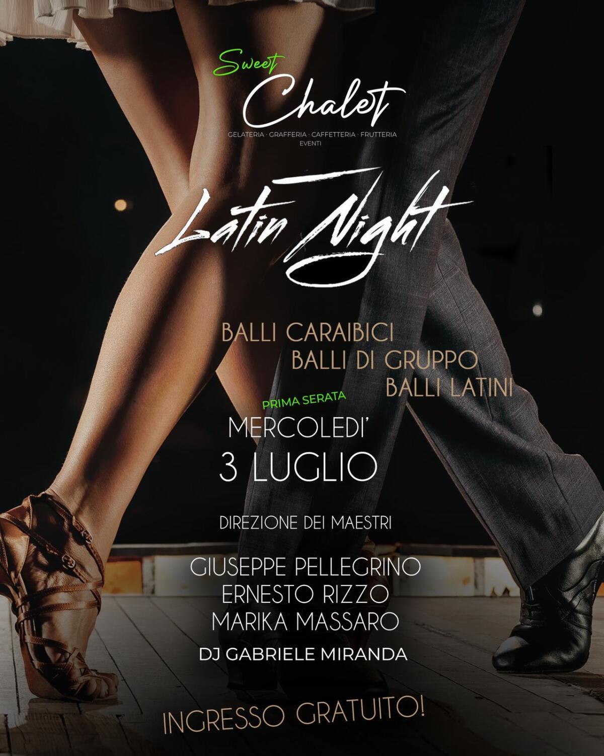 Sweet Chalet di Poggiomarino, serata di danza e gusto - 