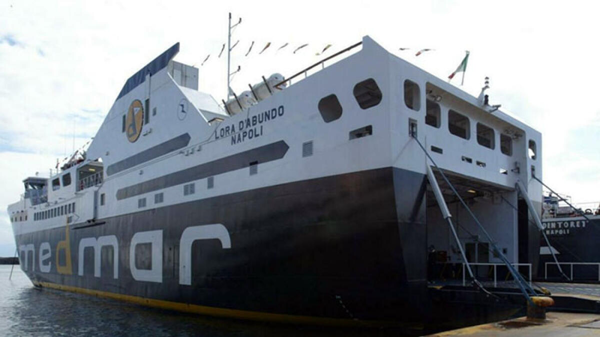 Scontro tra due traghetti - 