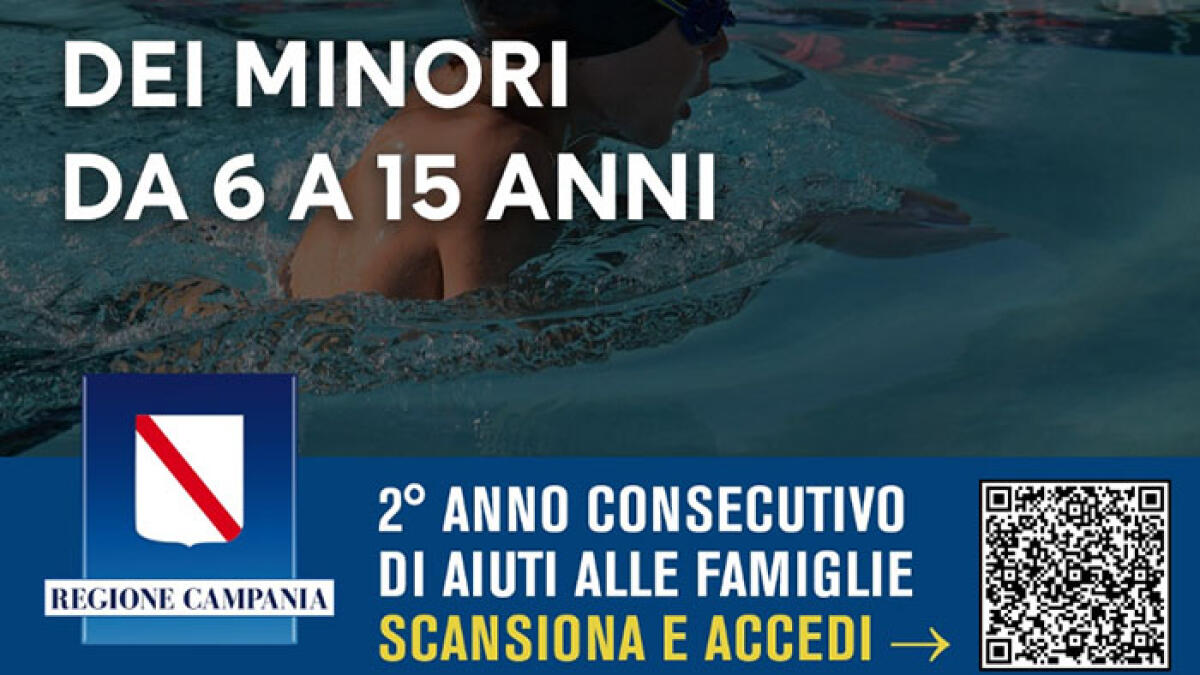 Tornano in Campania i voucher sport da 400 euro: ecco il link - 
