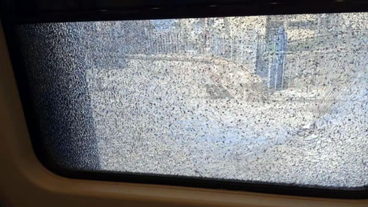 Martelletto per vandalizzare il finestrino del treno - 