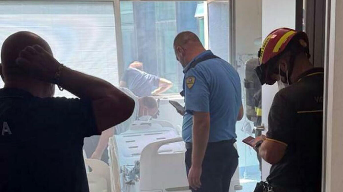 Paziente incendia materasso all'Ospedale del Mare - 