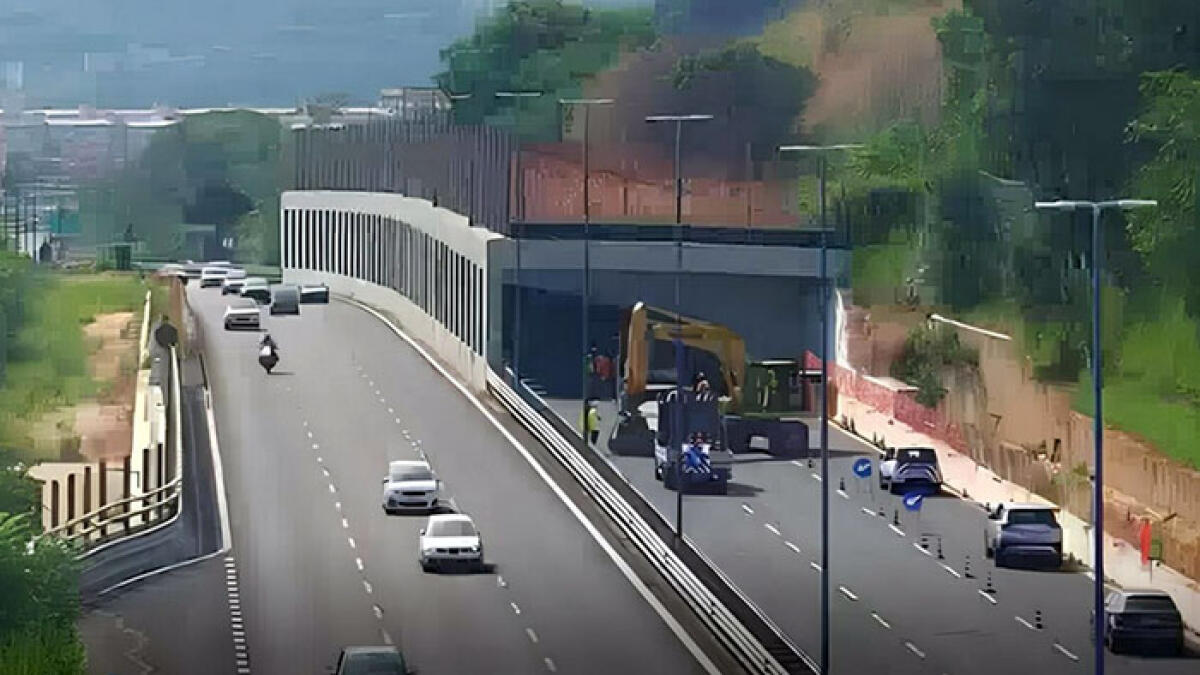 Frana sulla Tangenziale di Napoli - 