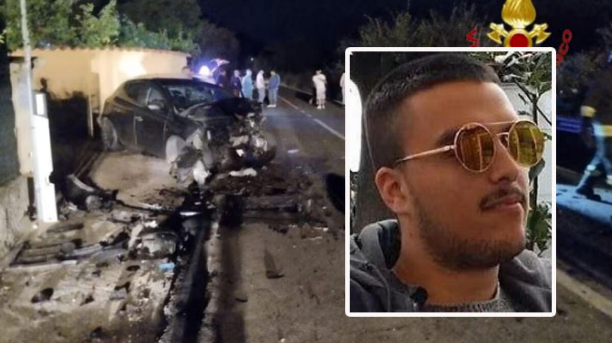 Scontro frontale, Davide muore a 27 anni - 
