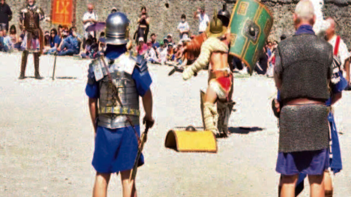 A Pompei riecco le lotte dei gladiatori - 