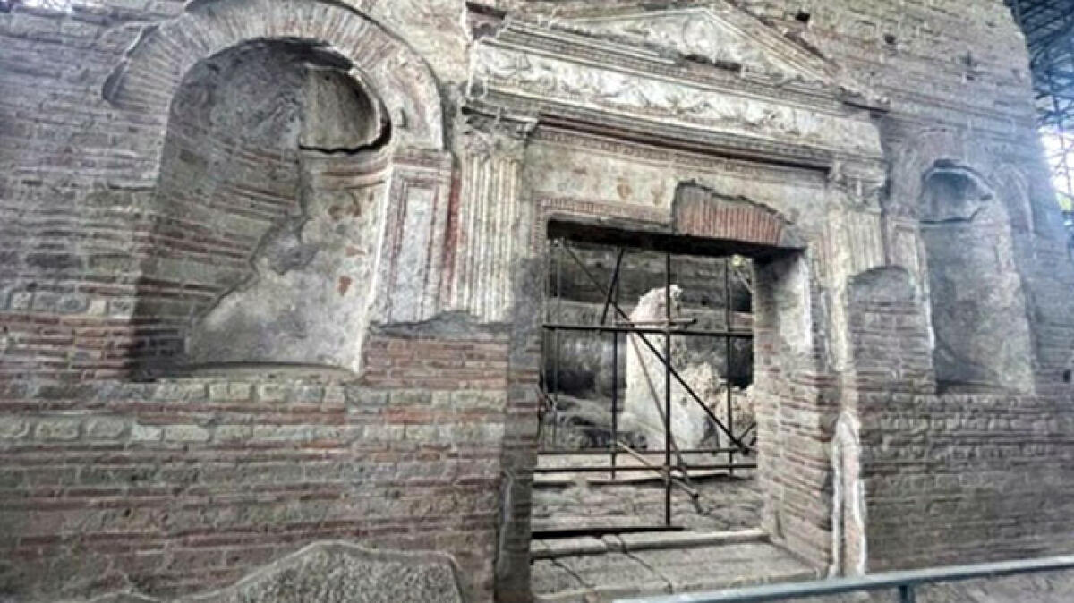 A Somma Vesuviana emergono le Terme di 2000 anni fa - 