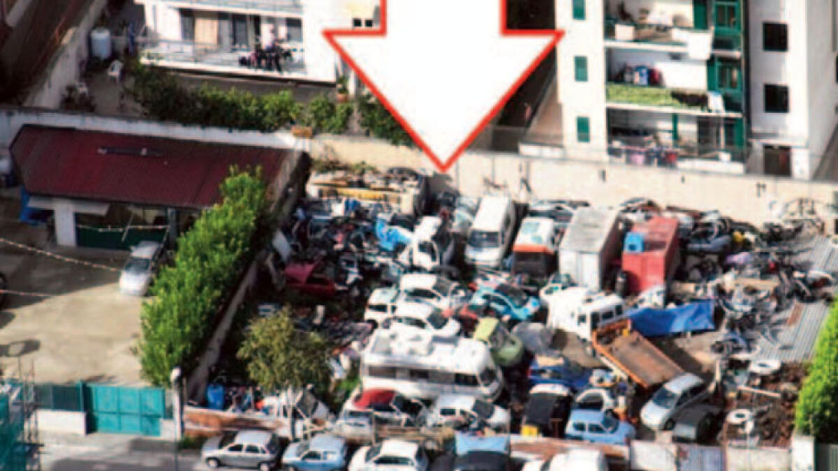 Terra di Fuochi: spuntano 120 metri cubici di rifiuti automobilistici - 