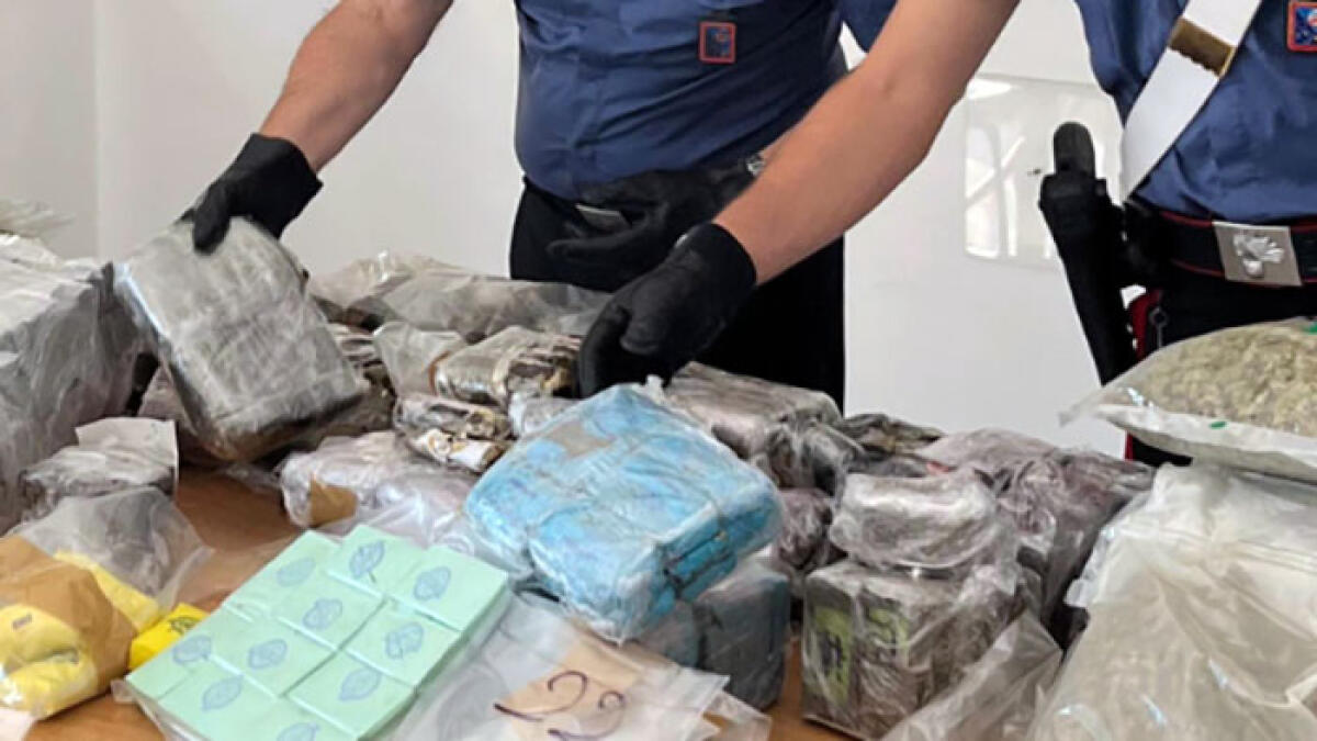 Sequestrata la droga con l'immagine di Gesù - 