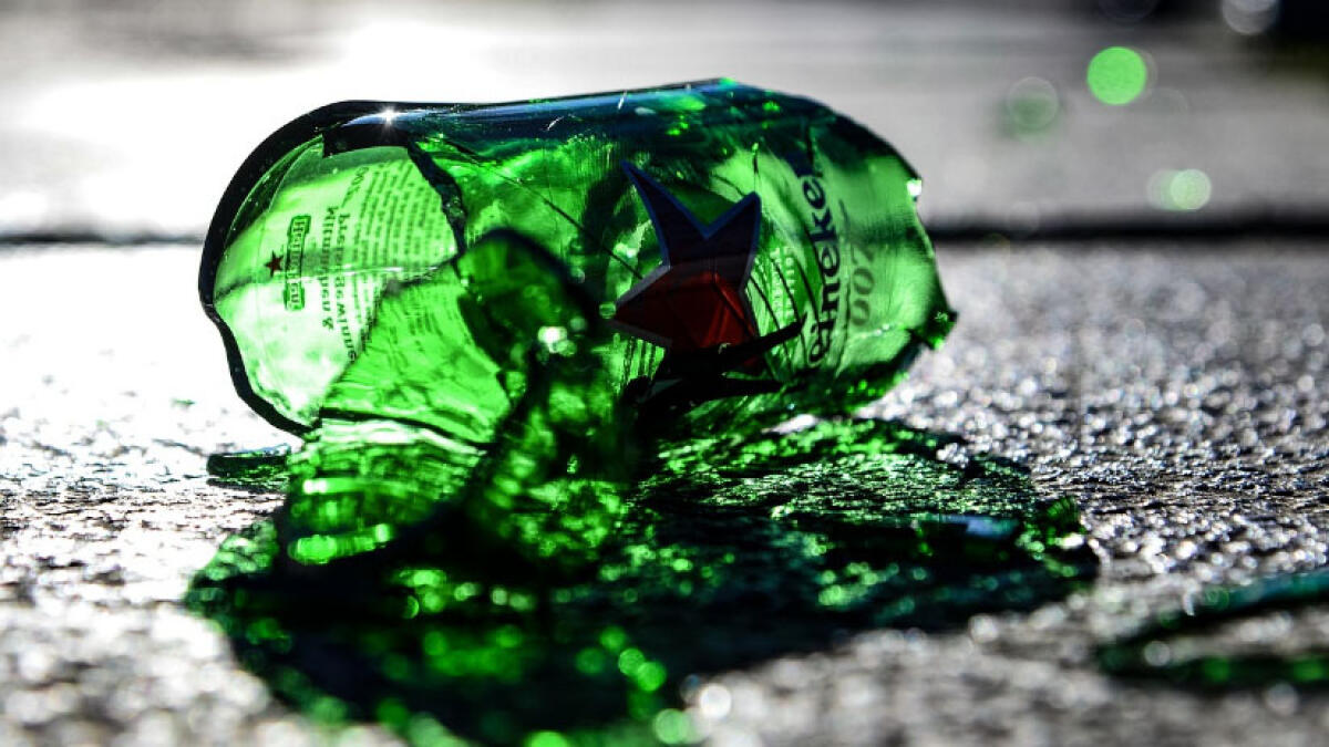 Rissa a bottigliate alla festa patronale - 