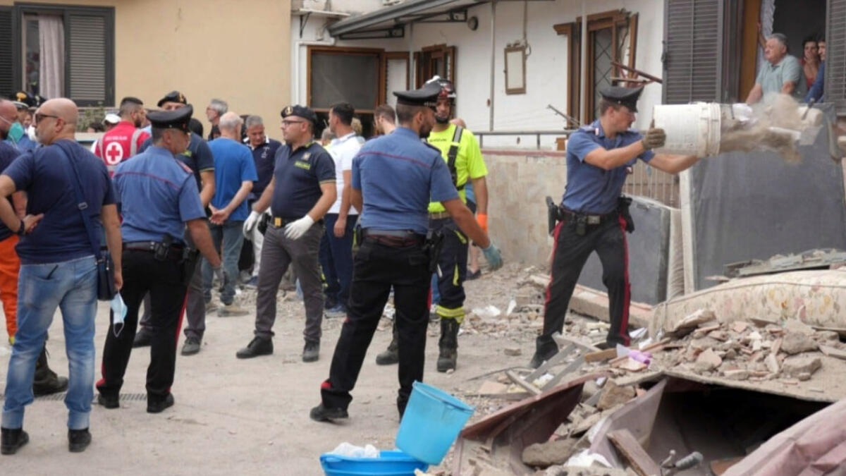 Crollo a Saviano, evacuate altre due case - 