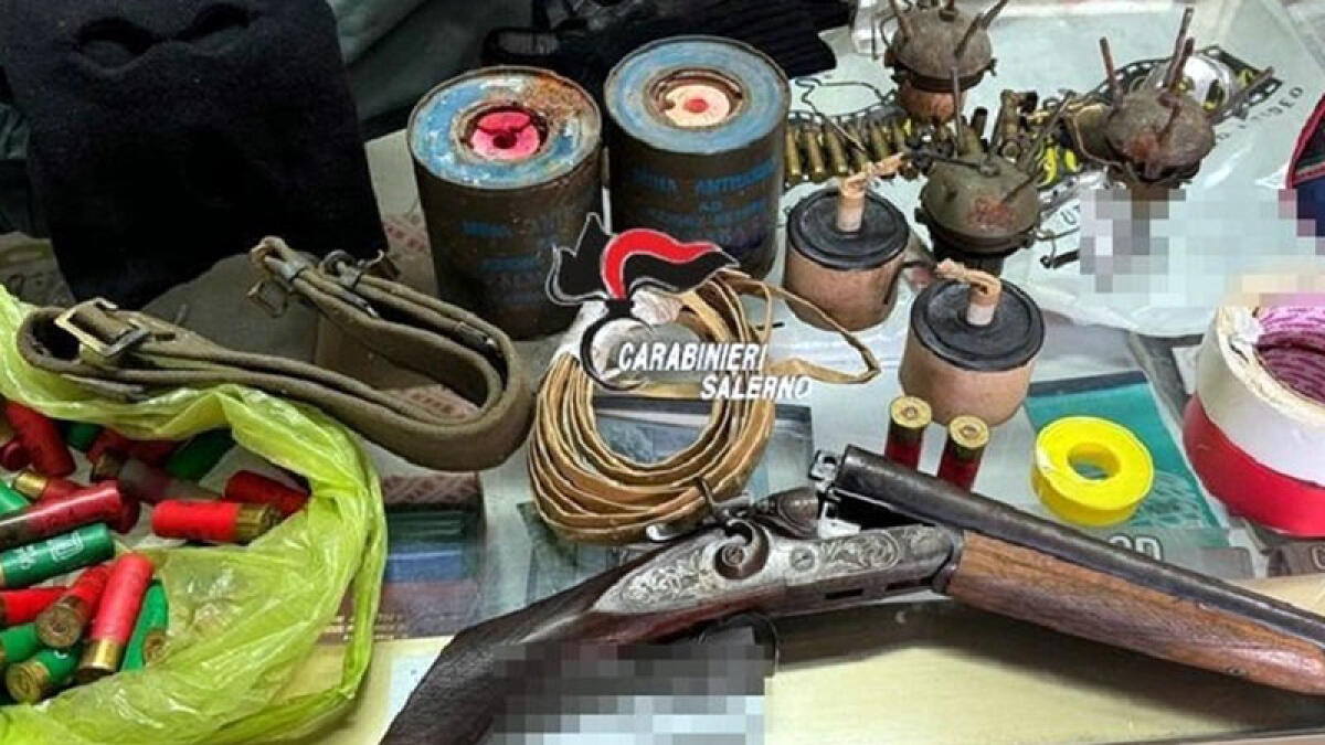 Mine antiuomo nascoste in casa - 