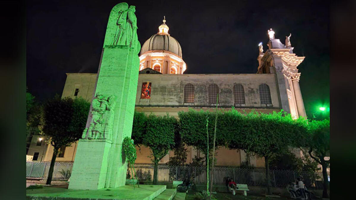 Settimana della Fibrosi Cistica, si illuminano anche i monumenti di San Giuseppe Vesuviano - 