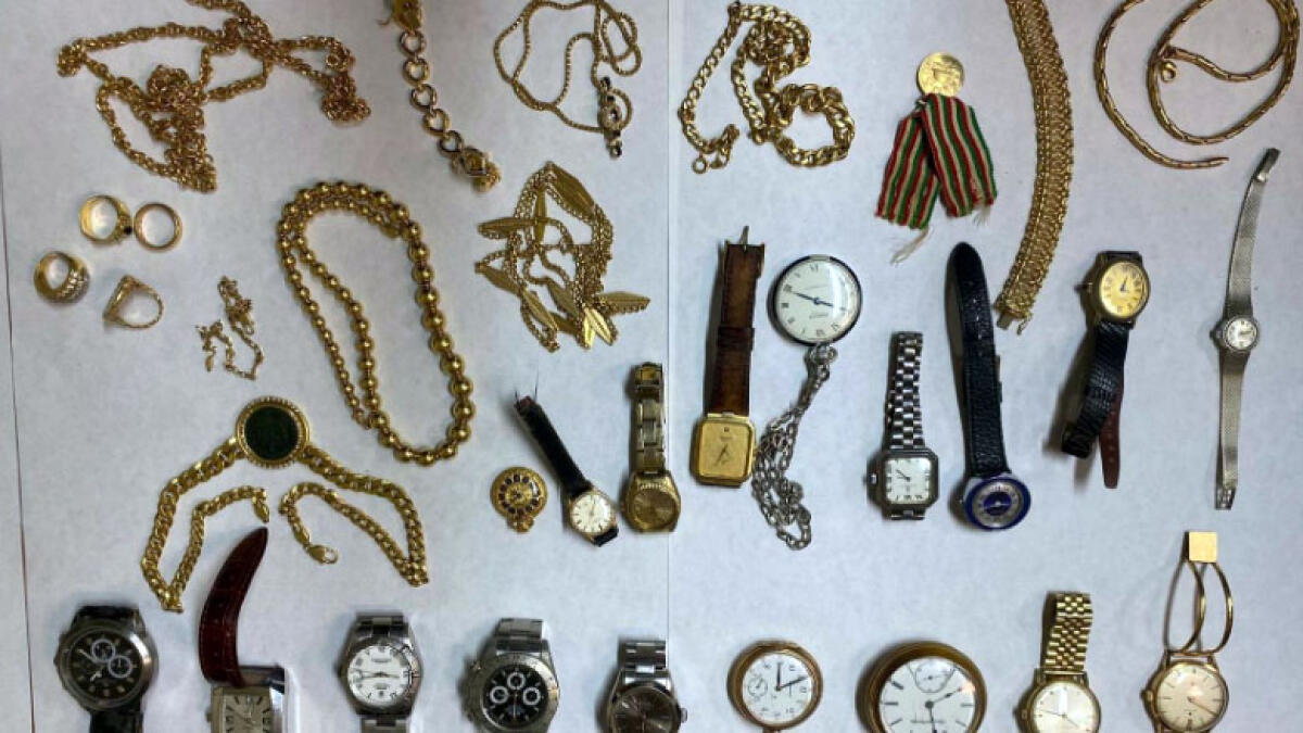 Scoperti 20 chili d'oro rubati a casa di una donna - 