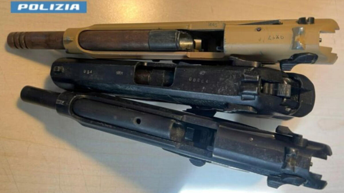 Armi da guerra e munizioni in casa - 