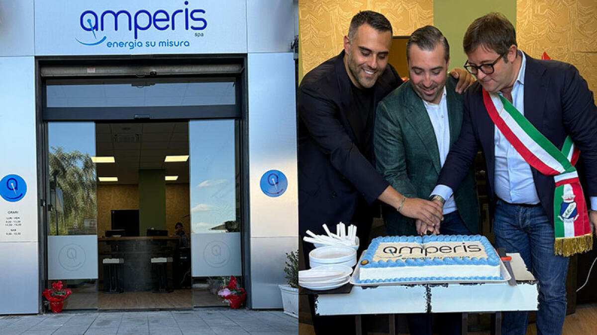 Amperis Spa apre la sede a San Giuseppe Vesuviano, un passo per l'efficienza energetica locale - 