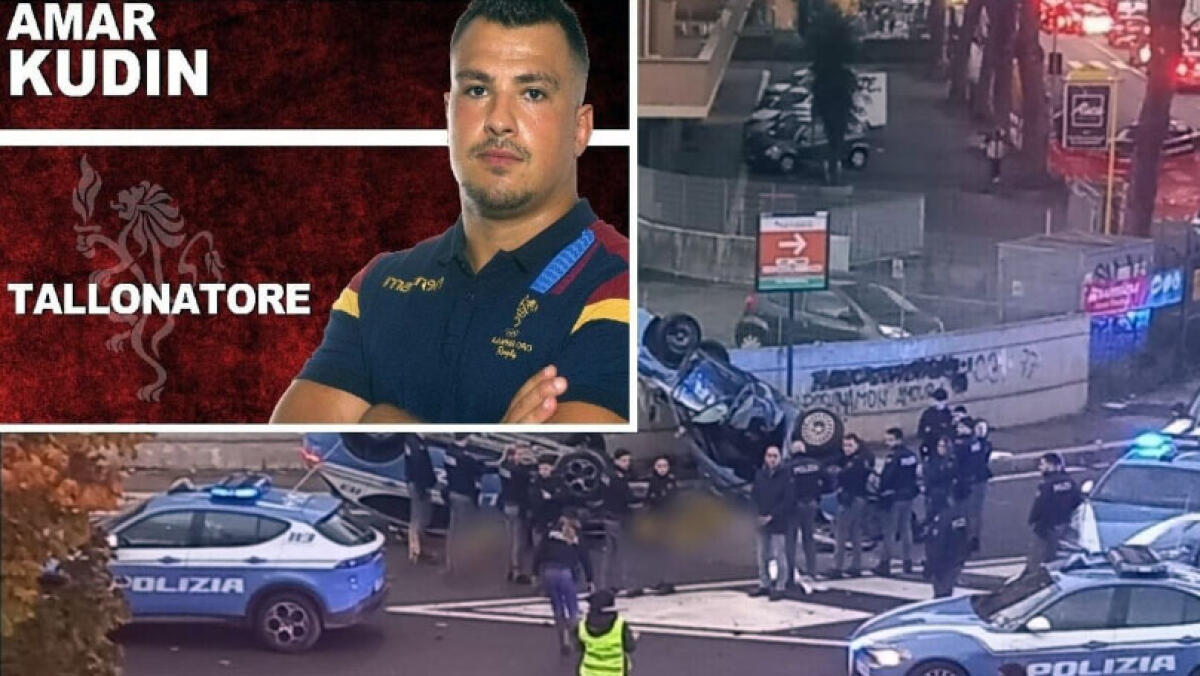 Scontro tra auto della polizia, muore agente rugbista - 