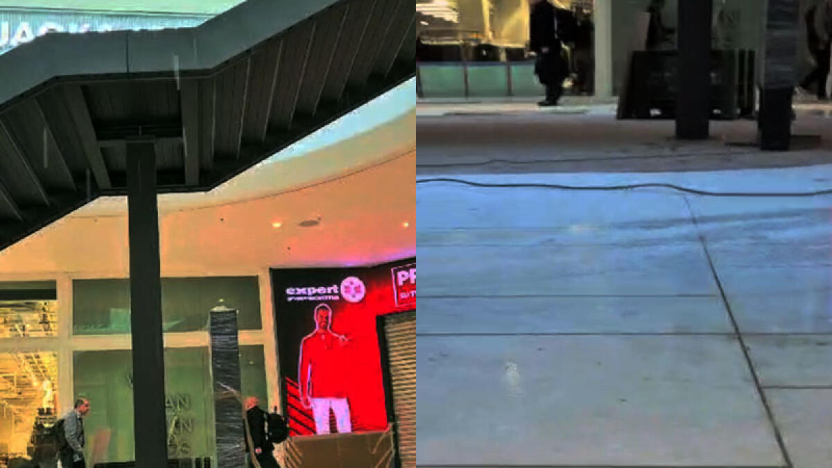 Maximall Pompeii, grosso allagamento poco prima dell'apertura - 