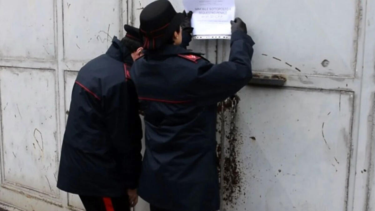 Sequestrato parcheggio da 9mila metri quadrati a Poggiomarino - 