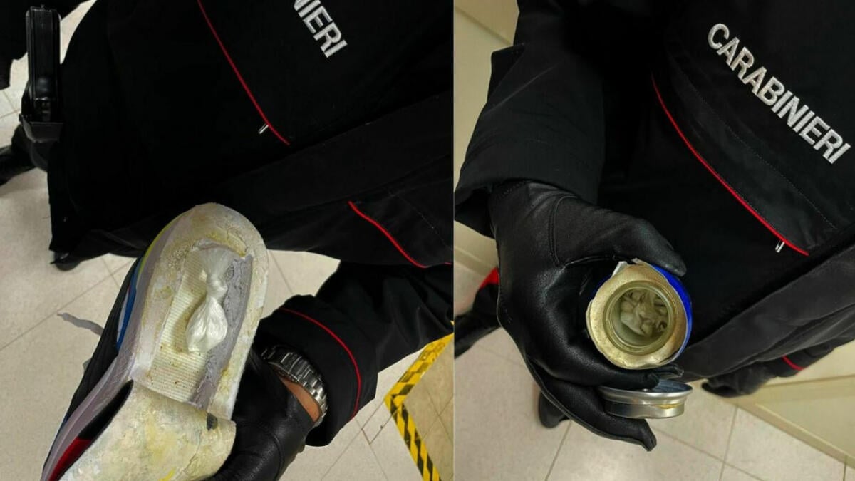 Ora la cocaina viene nascosta nelle scarpe - 