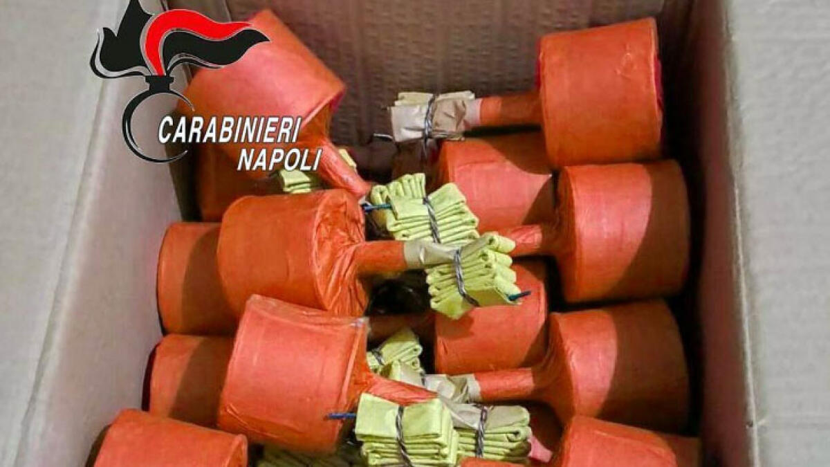 Botti di Capodanno, sequestrate 486 "bombe dei campioni" e la "Bomba Sinner" - 