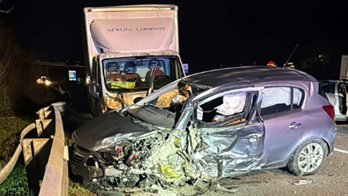 Incidente sulla Statale: un morto e una bambina tra i 5 feriti - 