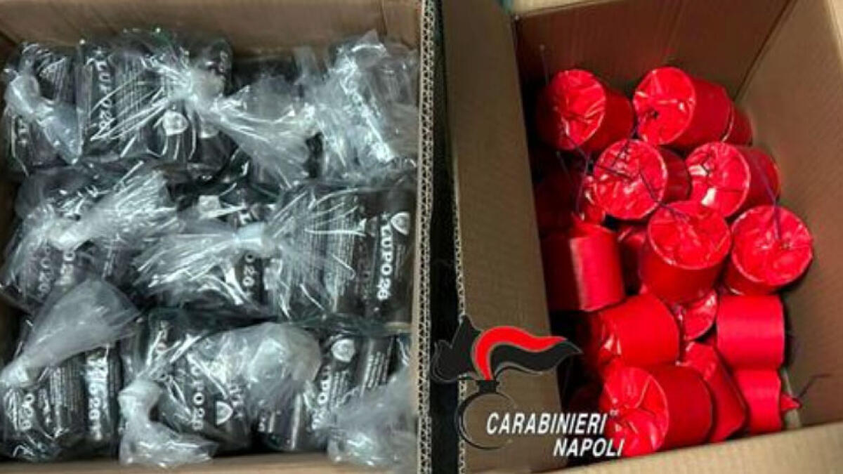 Centinaia di botti killer in garage - 