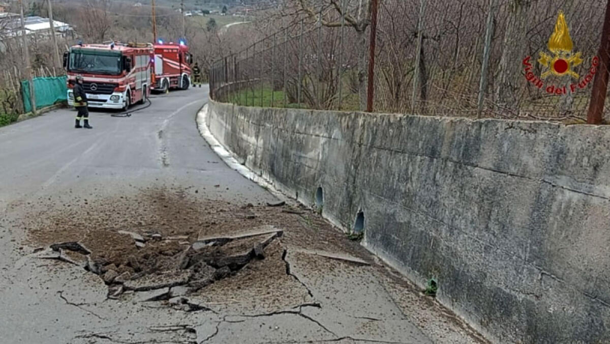 Si rompe la condotta principale del metano, ore di paura - 
