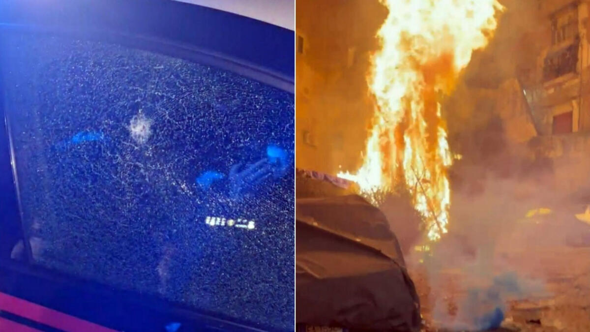 Guerriglia Cippo, danneggiata auto dei carabinieri - 