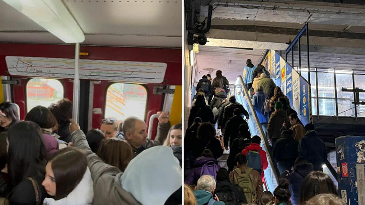 Circumvesuviana, treni in grosso ritardo e con il vagone unico - 