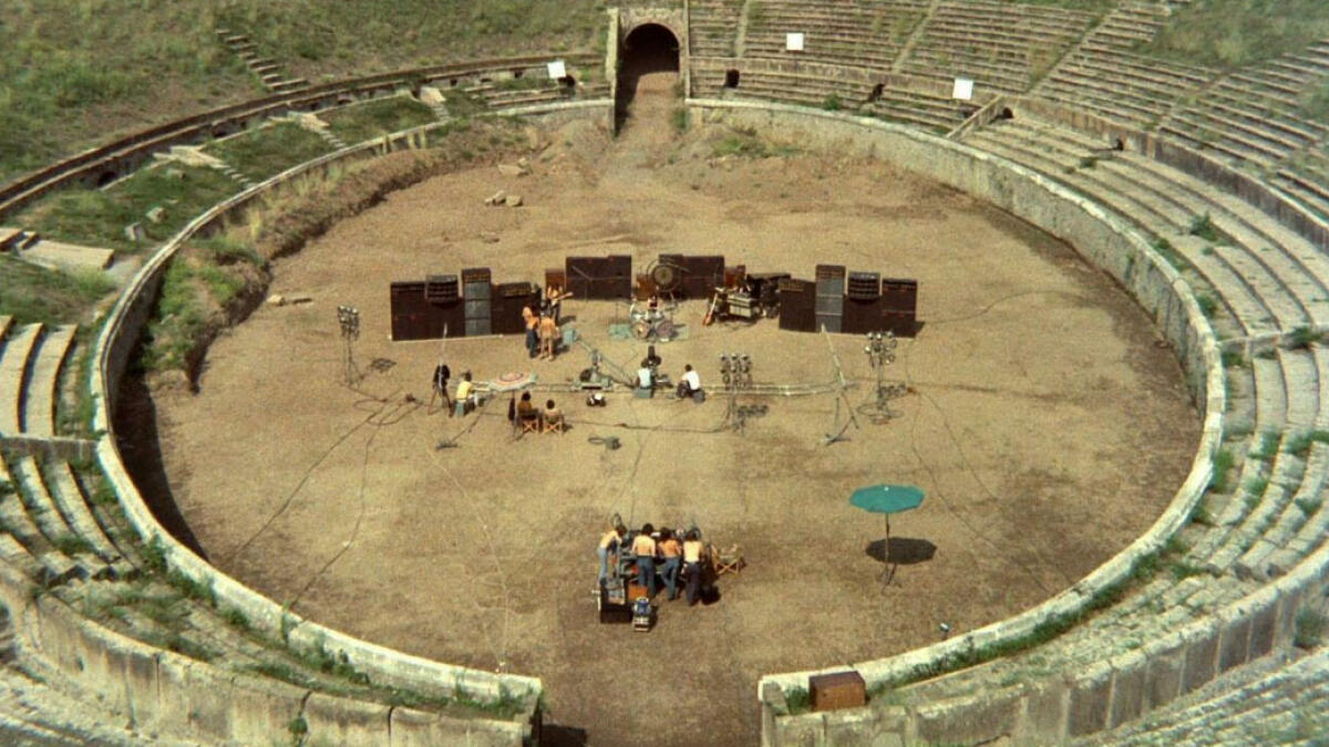 Pink Floyd a Pompei diventa un disco e va anche al cinema - 