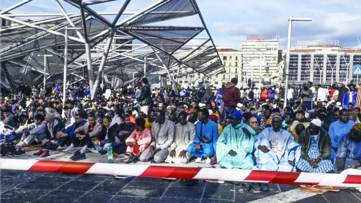 A Napoli in 7mila in piazza per la fine del Ramadan - 