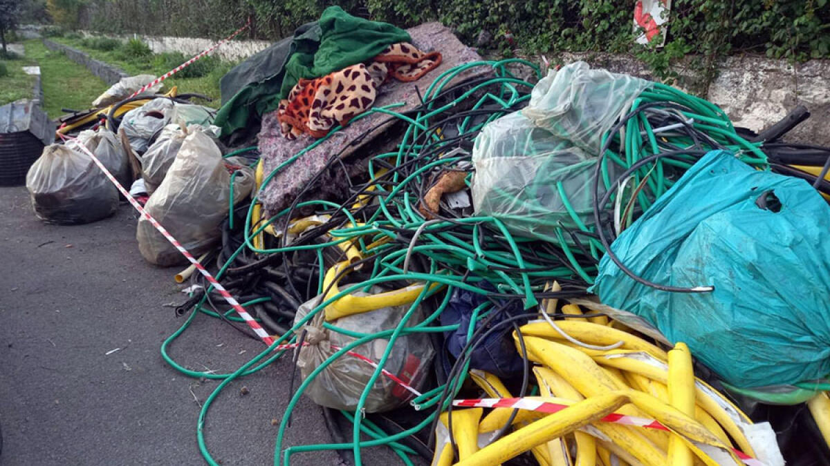 Rimossi 15 quintali di rifiuti in pieno Parco del Vesuvio - 