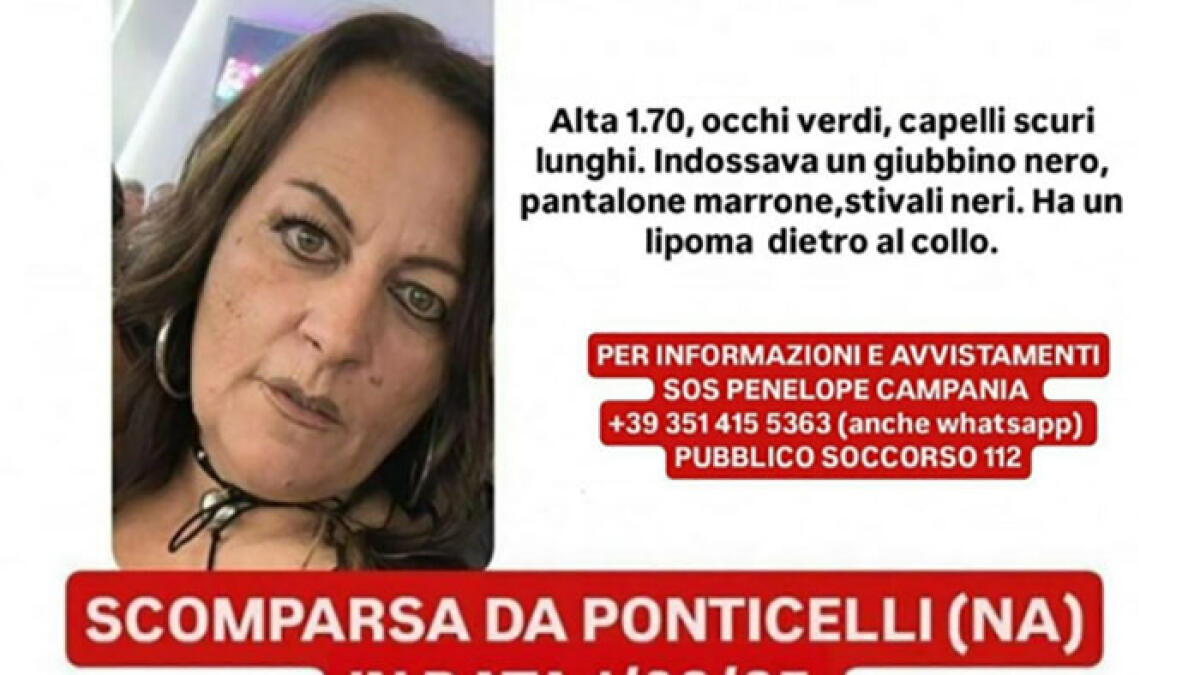 Luisa scomparsa da due giorni, l'appello per ritrovarla - 