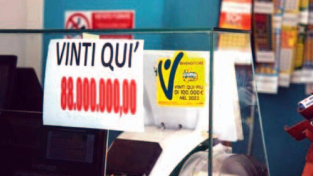 Vince 88 milioni al Superenalotto, la moglie - quasi ex - vuole la metà - 