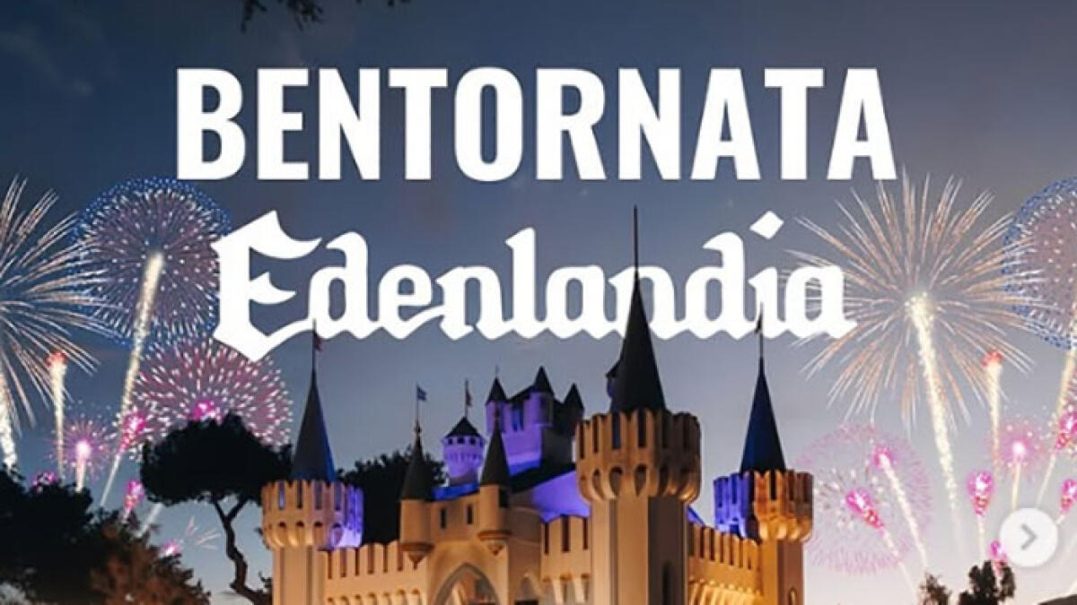 Tutto risolto, domani riapre Edenlandia - 