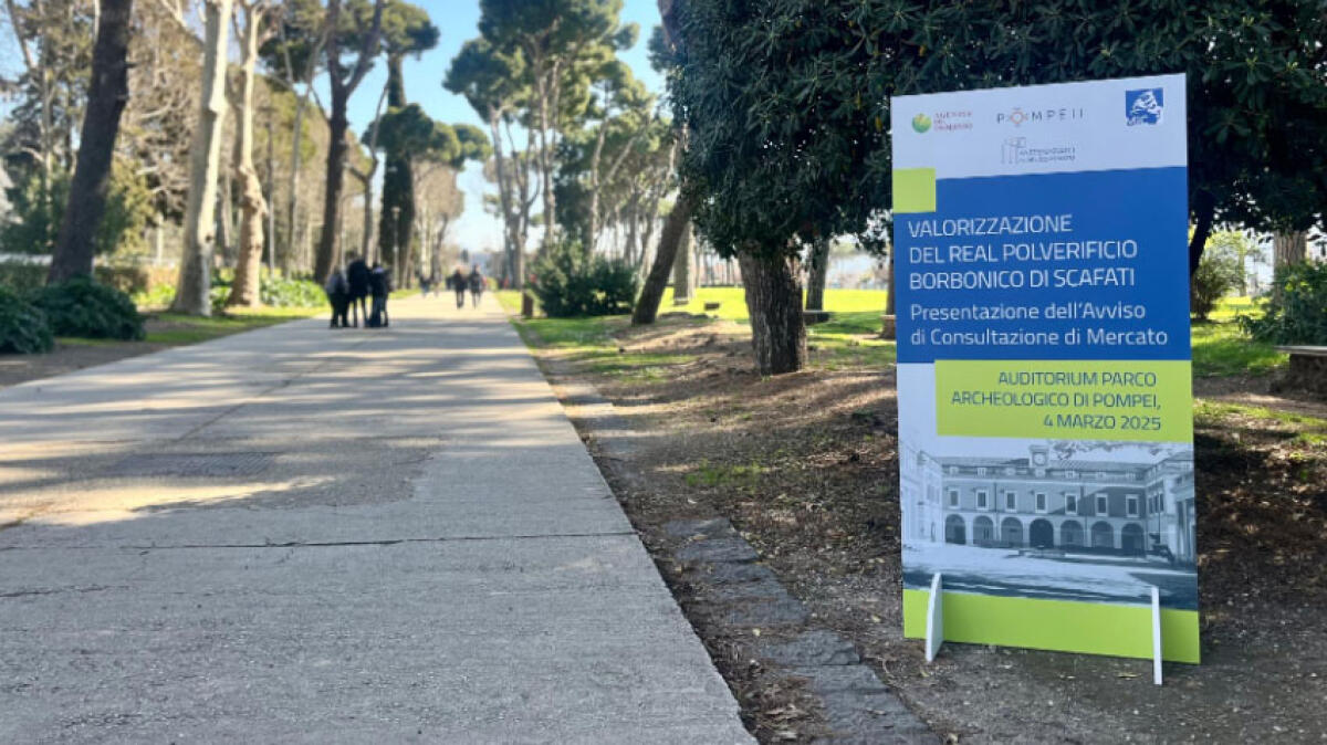 Rilancio Real Polverificio Borbonico, via alla fase progettuale - 