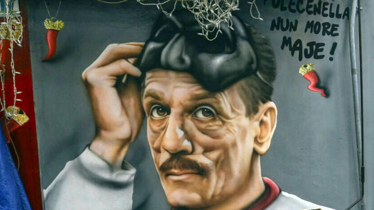 Ai Quartieri Spagnoli nasce il murales di Eduardo - 